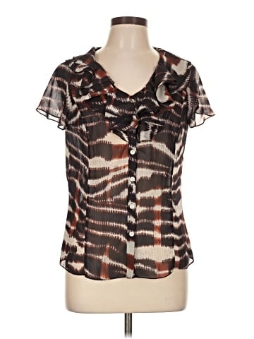 Jones New York Collection Short Sleeve Blouse (view 1)
