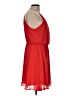 Lush 100% Polyester Solid Red Casual Dress Size L - photo 4