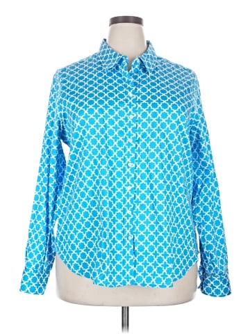 Ruby Rd. Long Sleeve Button-Down Shirt (view 1)