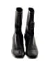 Stuart Weitzman 100% Leather Black Ankle Boots Size 8 1/2 - photo 2