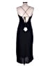 Fabletics Solid Black Cocktail Dress Size L - photo 2