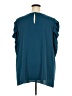 Torrid 100% Polyester Teal Short Sleeve Blouse Size 4X Plus (4) - photo 2