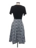 Assorted Brands Houndstooth Gray Casual Dress Size S - photo 2