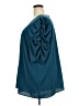 Torrid 100% Polyester Teal Short Sleeve Blouse Size 4X Plus (4) - photo 5