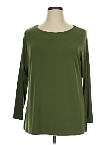 PASSPORTS 3/4 Sleeve Top (view 1)