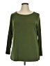 PASSPORTS Green 3/4 Sleeve Top Size XL - photo 1