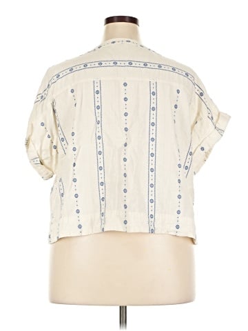 Lucky Brand Short Sleeve Blouse (view 2)