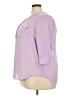 Torrid 100% Polyester Purple 3/4 Sleeve Blouse Size 3X Plus (3) - photo 5