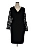 Anne Klein Black Cocktail Dress Size 16 - photo 1