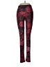 Assorted Brands Graphic Red Leggings Size M - photo 1