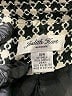 Judith Hart 100% Acrylic Houndstooth Gray Coat Size 18 - photo 3