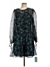 LUXE 100% Polyester Teal Cocktail Dress Size 12 - photo 1