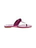 Jack Rogers Purple Flip Flops Size 7 1/2 - photo 1