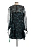 LUXE 100% Polyester Teal Cocktail Dress Size 12 - photo 2