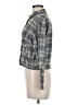 Love Notes 100% Cotton Gray Long Sleeve Polo Size M - photo 5