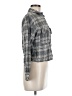 Love Notes 100% Cotton Gray Long Sleeve Polo Size M - photo 4