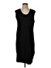 James Perse Solid Black Casual Dress Size Sm (1) - photo 1