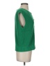 Double Zero 100% Cotton Green Sweater Vest Size S - photo 4