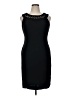 Evan Picone Black Cocktail Dress Size 14 - photo 1