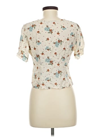 Don't Ask Why Short Sleeve Blouse (view 2)