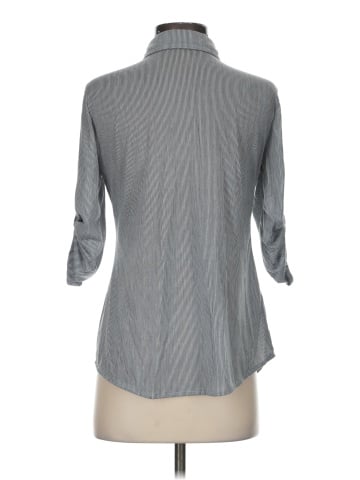 Eden & Olivia 3/4 Sleeve Button-Down Shirt (view 2)