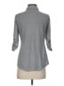 Eden & Olivia Gray 3/4 Sleeve Button-Down Shirt Size S - photo 2
