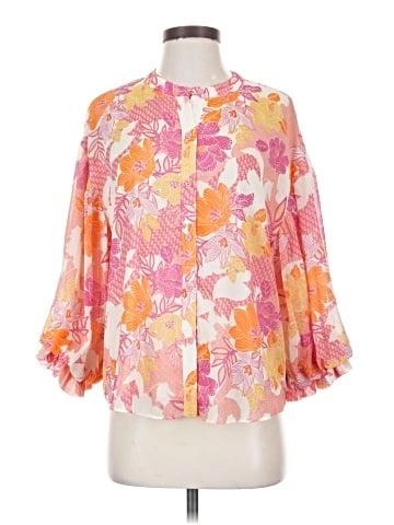 Fate 3/4 Sleeve Blouse (view 1)