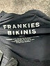 Frankies Bikinis Black Swimsuit Top Size S - photo 3