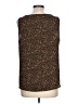 Chico's 100% Polyester Brown Sleeveless Blouse Size Lg (2) - photo 2