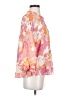 Fate 100% Polyester Floral Pink 3/4 Sleeve Blouse Size S - photo 4