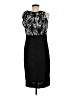 AB Studio 100% Polyester Graphic Black Cocktail Dress Size 6 - photo 2