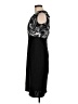 AB Studio 100% Polyester Graphic Black Cocktail Dress Size 6 - photo 5