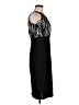 AB Studio 100% Polyester Graphic Black Cocktail Dress Size 6 - photo 4
