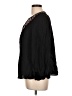 Max Studio 100% Rayon Black Long Sleeve Blouse Size L - photo 5
