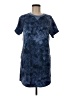 Title Nine Tie-dye Blue Casual Dress Size S - photo 1