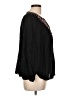 Max Studio 100% Rayon Black Long Sleeve Blouse Size L - photo 4
