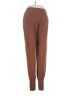 Zara Solid Brown Casual Pants Size S - photo 2