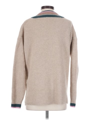 Madewell Tipped Forrest V-Neck Sweater (view 2)