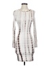 Shein Graphic White Cocktail Dress Size 4 - photo 1