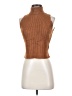 She + Sky Brown Sweater Vest Size S - photo 1