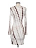 Shein Graphic White Cocktail Dress Size 4 - photo 2