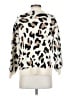 143 story Animal Print Ivory Pullover Sweater Size S - photo 2