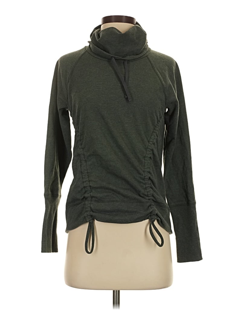 Pre-owned Lucy Turtleneck Sweater In Green