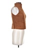She + Sky Brown Sweater Vest Size S - photo 4