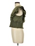 Pigalle Green Short Sleeve Top Size L - photo 5