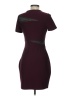 Express Graphic Burgundy Cocktail Dress Size 4 - photo 2