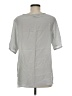 Vince. 100% Silk Silver Short Sleeve Silk Top Size M - photo 2