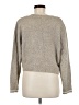 Z Supply Metallic Gray Pullover Sweater Size M - photo 2