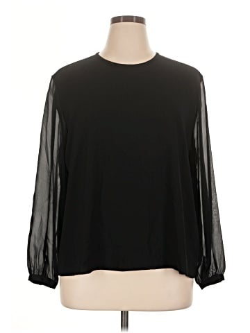 Eileen Fisher Long Sleeve Blouse (view 1)