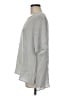 Vince. 100% Silk Silver Short Sleeve Silk Top Size M - photo 5